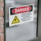 Signmission Shock Hazard Do Not Operate Within 10 Feet Danger Sign, Vinyl Decal, 7in W x 5in L, 2PK OS-2PACK-DS-D-57-L-1699 - alternate 3
